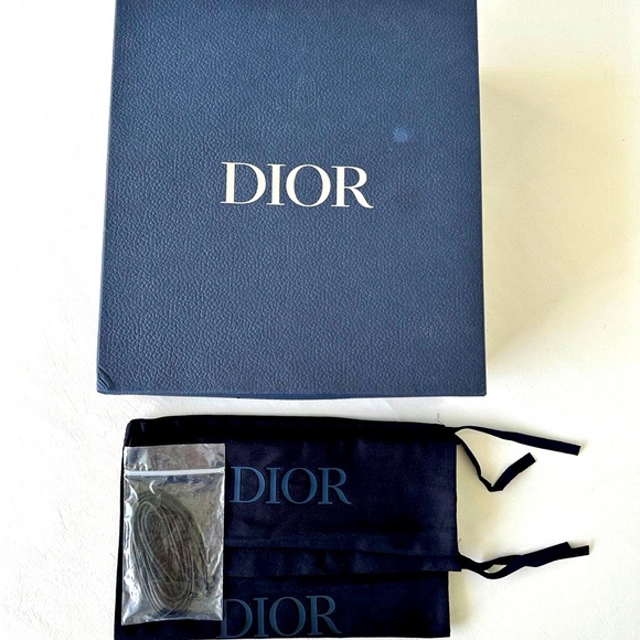 DIOR X STUSSY Explorer Monogram Combat Boot 🥾 😎😳RARE NIB - Picture 10 of 11